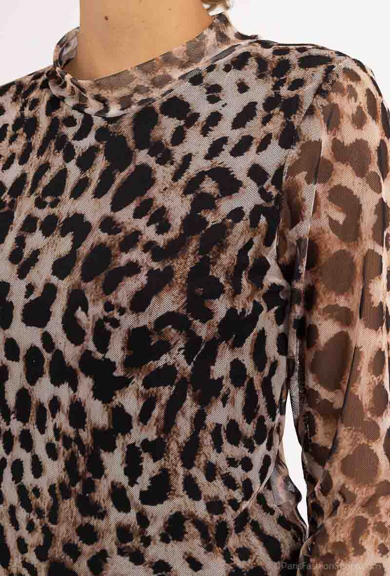 Leopard Blouse